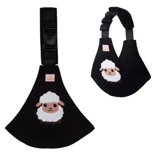 Toddler Carrier Black Little Lamb 6