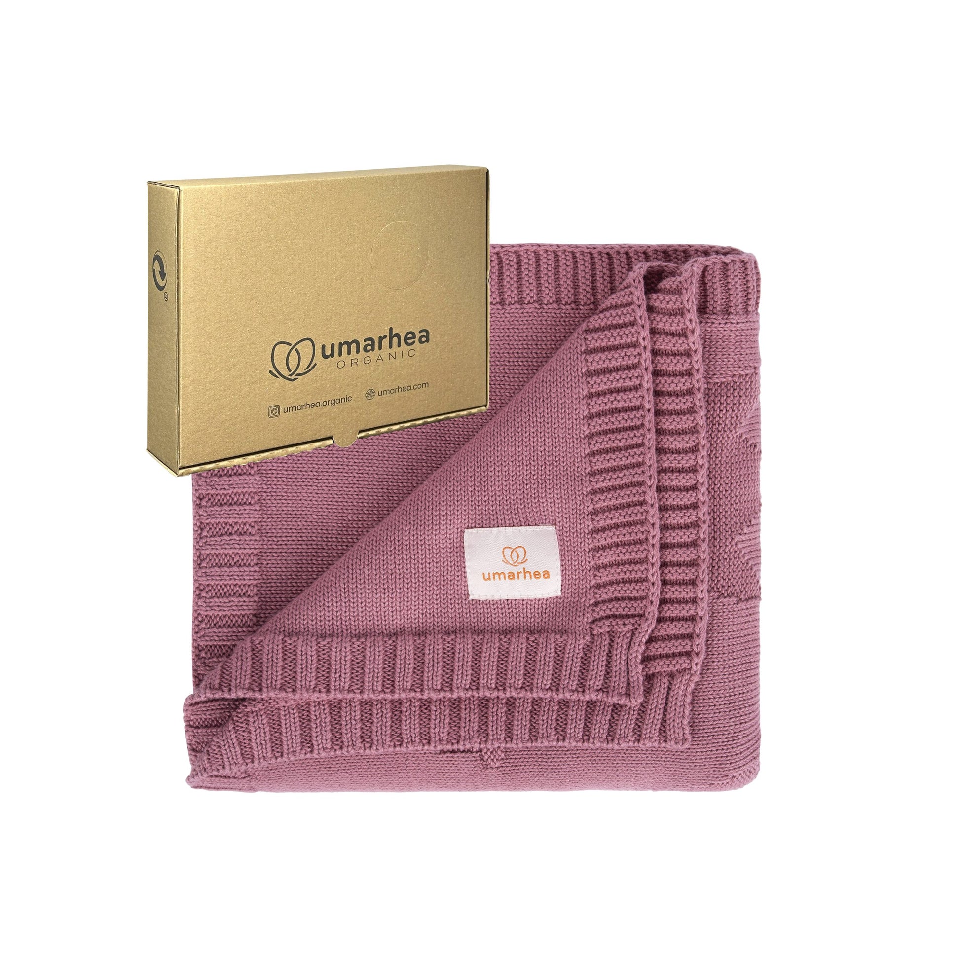 Perfect Umarhea Organic Cotton Baby Blanket Rose Crown