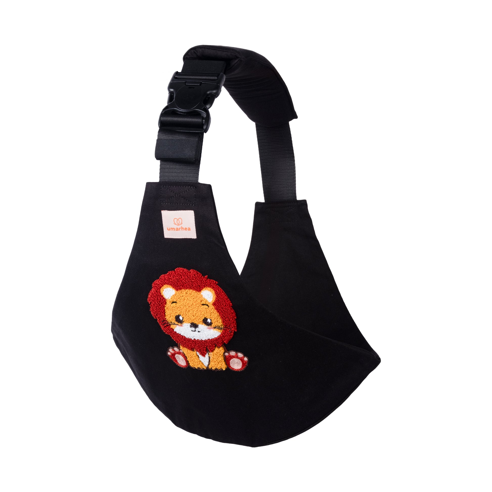 Toddler Carrier Embroidery Black Leon My Store